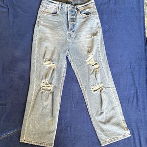 NWOT Wild Fable highest rise straight jeans